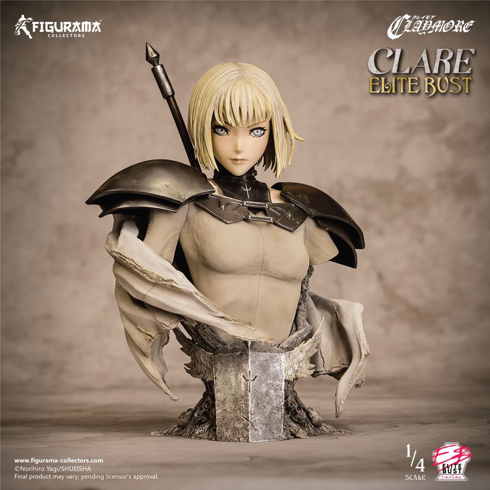 Claymore Elite Busto 1/4 Claire 23 cm