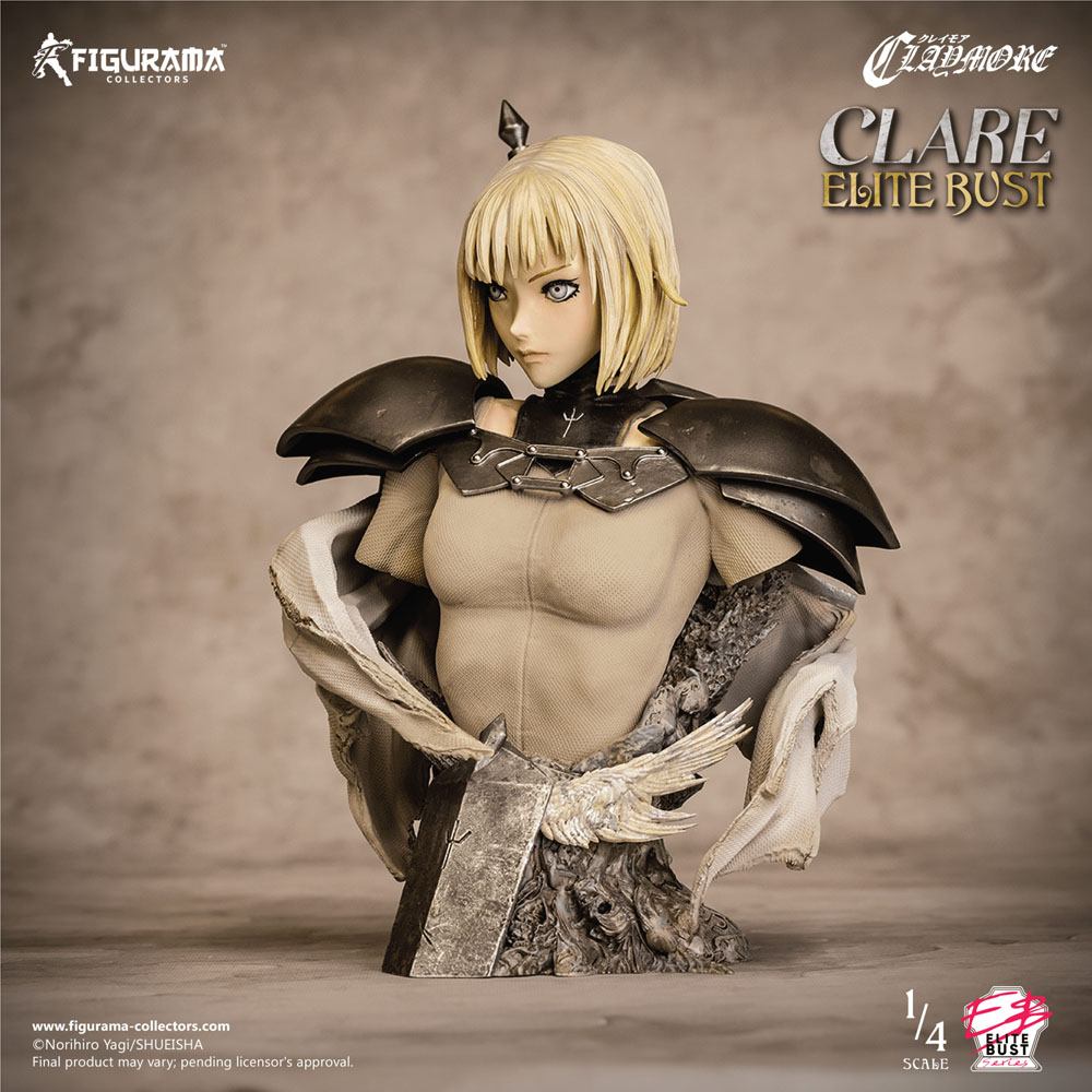 Claymore Elite Busto 1/4 Claire 23 cm