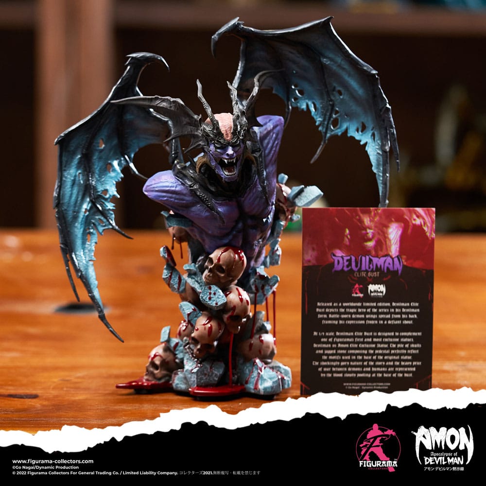 Busto di Devilman Elite 1/4 Devilman 28 cm