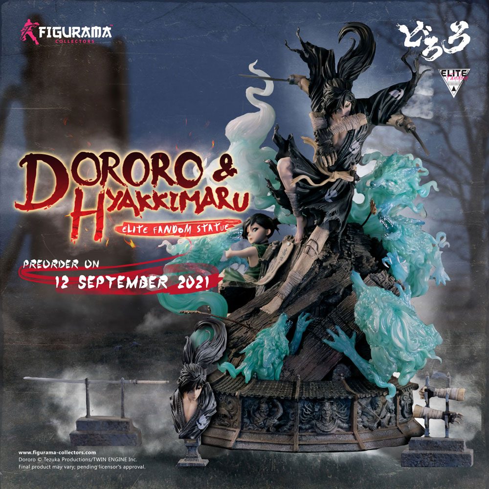 Dororo Elite Fandom Diorama 1/6 Dororo e Hyakkimaru 48 cm