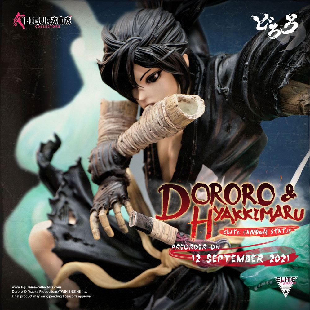 Dororo Elite Fandom Diorama 1/6 Dororo e Hyakkimaru 48 cm