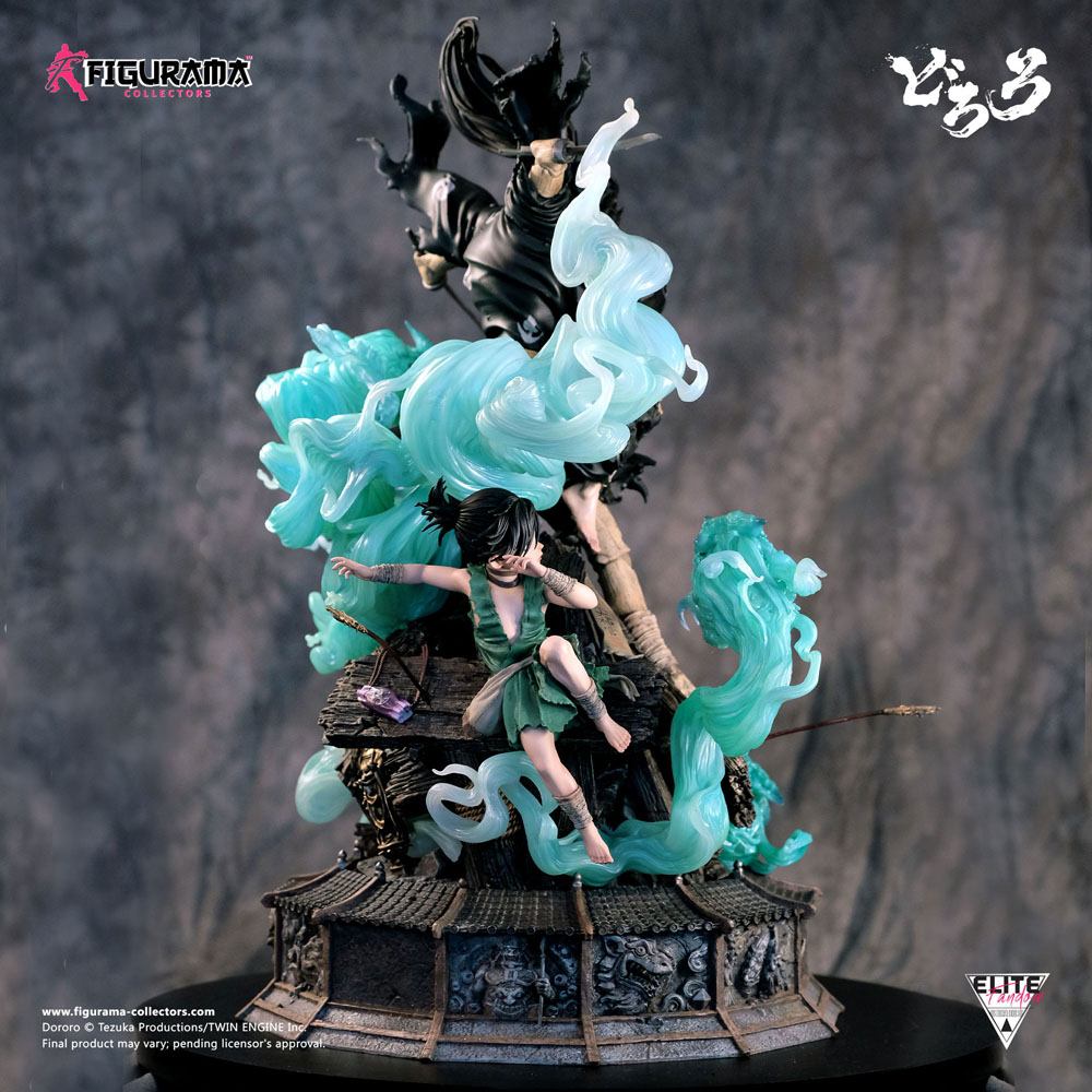 Dororo Elite Fandom Diorama 1/6 Dororo e Hyakkimaru 48 cm