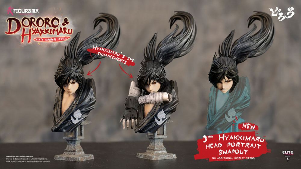 Dororo Elite Fandom Diorama 1/6 Dororo e Hyakkimaru 48 cm