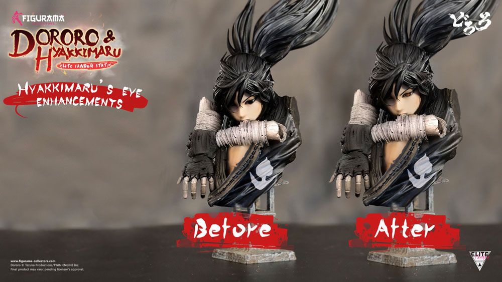 Dororo Elite Fandom Diorama 1/6 Dororo & Hyakkimaru 48 cm