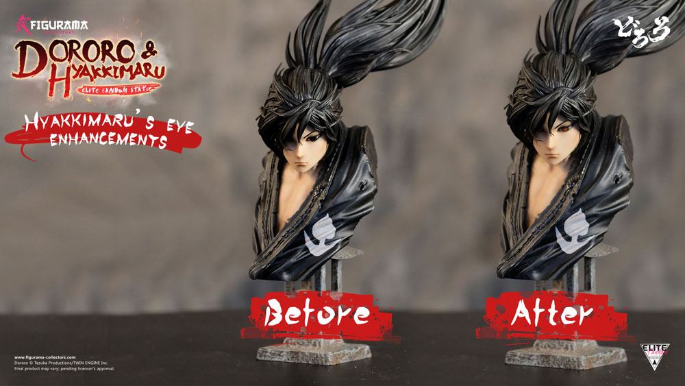 Dororo Elite Fandom Diorama 1/6 Dororo e Hyakkimaru 48 cm