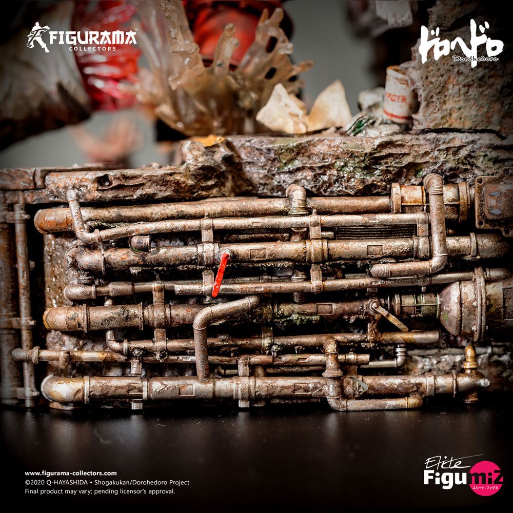 Dorohedoro Elite FigumiZ Diorama 1/8 Caimano e Nikaido 37 cm
