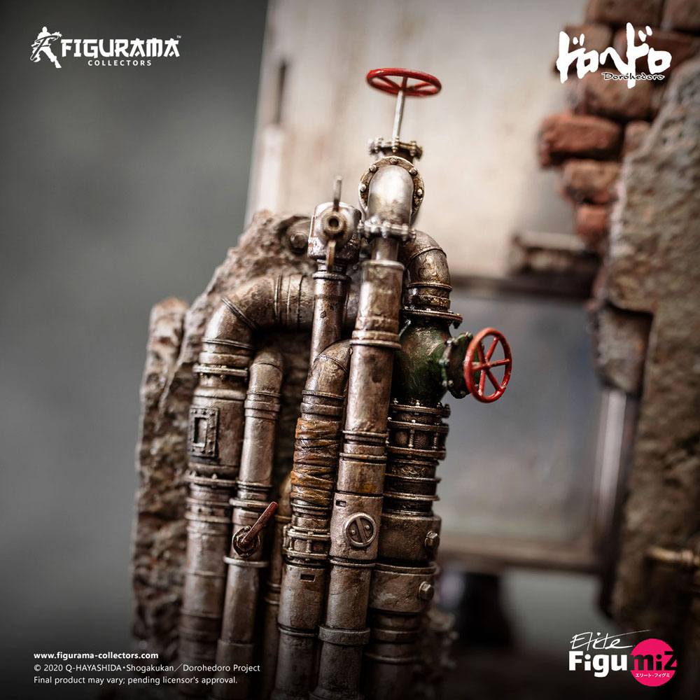 Dorohedoro Elite FigumiZ Diorama 1/8 Caimano e Nikaido 37 cm