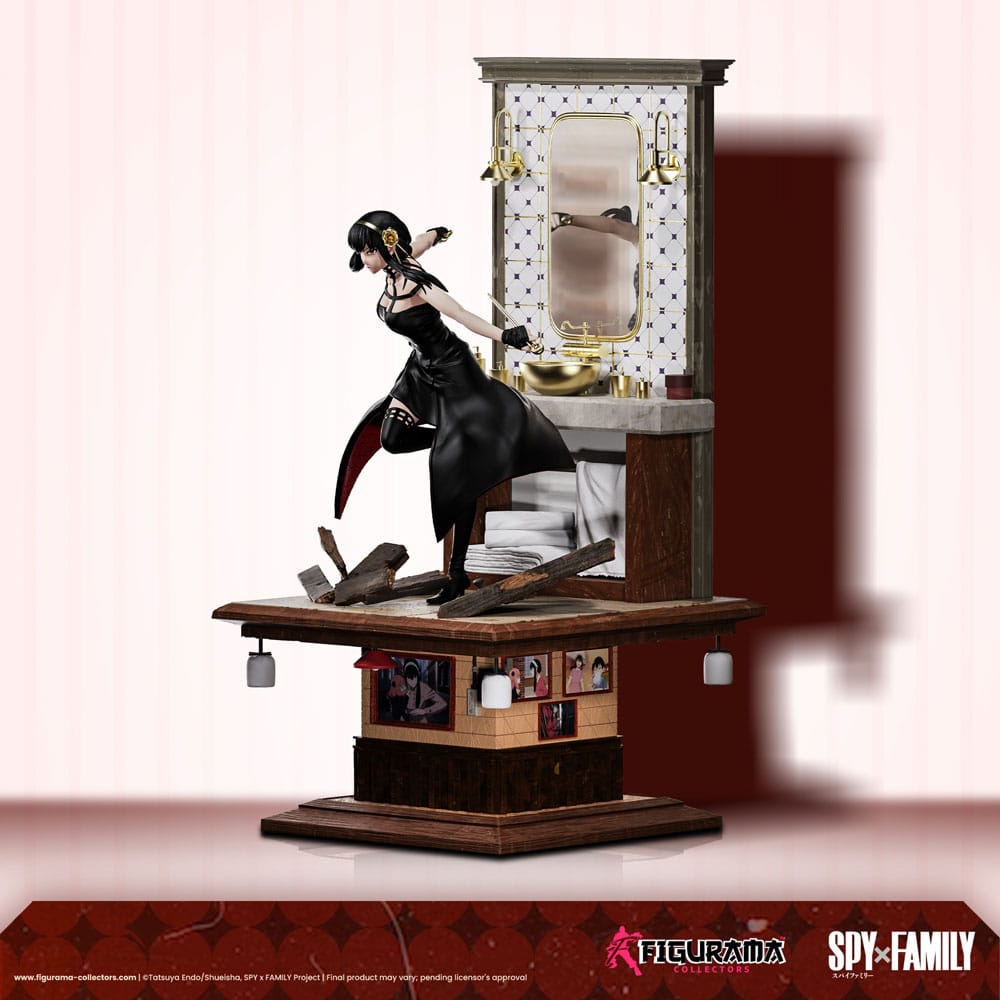 Spy X Family Elite FigumiZ Statue Set 1/8 Loid, Yor, Anya 37 cm