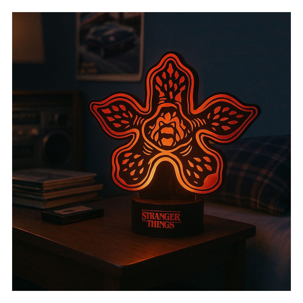 Stranger Things Laser Etched Light Demogorgan