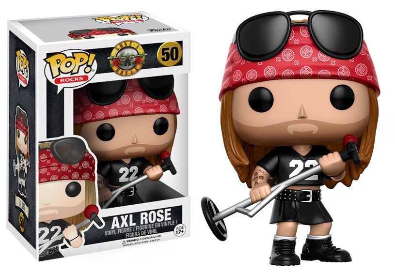 Guns N' Roses POP! Rocks Vinyl Figure Axl Rose 9 cm