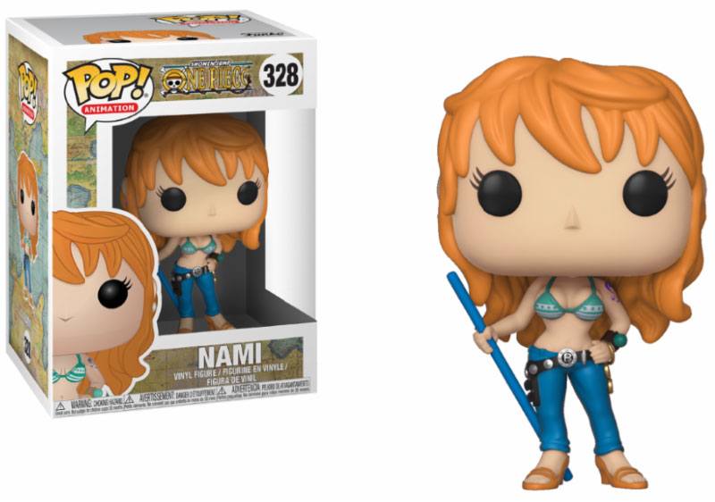 One Piece POP! Nami Television Vinyl Figure 9cm
