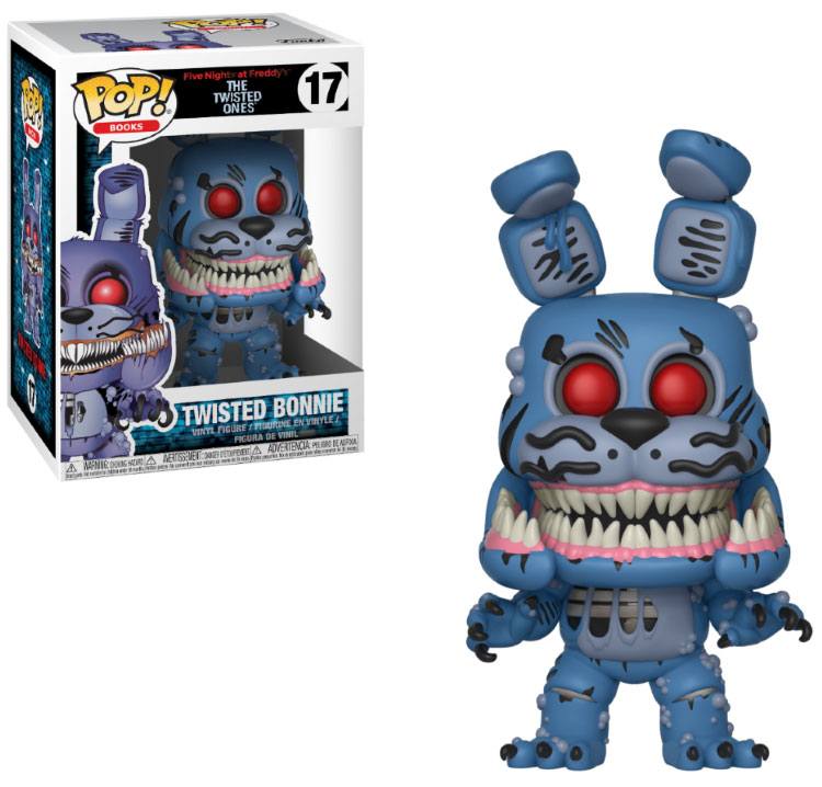 Five Nights at Freddy's The Twisted Ones POP! Twisted Bonnie vinyl figure books 9 cm