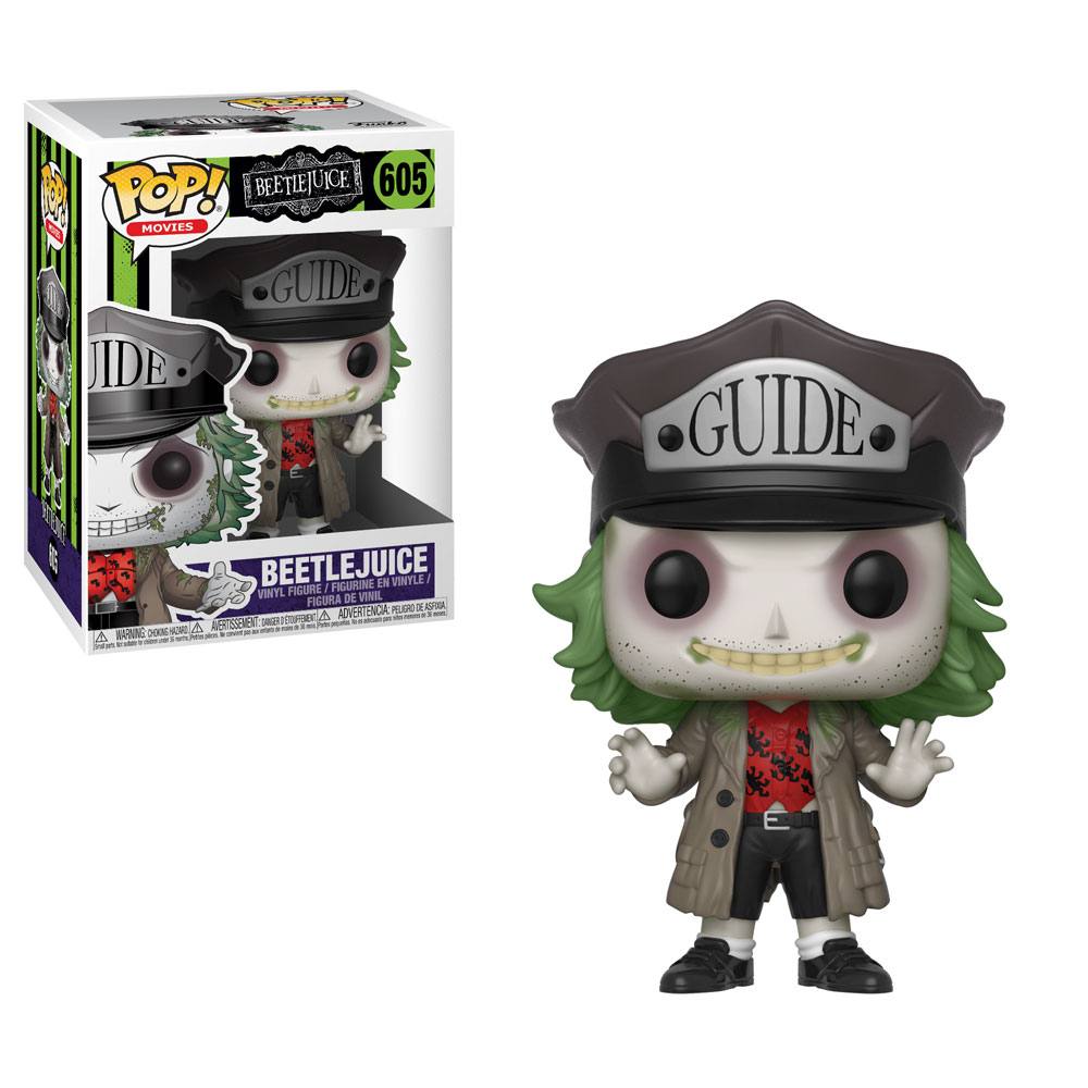 Beetlejuice POP! Horror Hat Vinyl Figure Beetlejuice Guide 9 cm