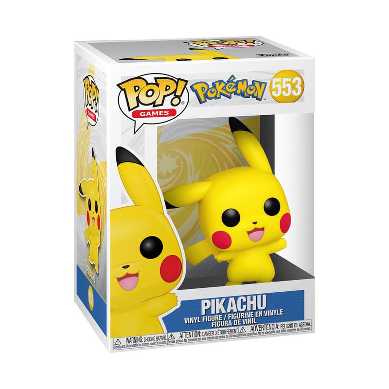 Pokémon POP! Games Vinyl Figure Pikachu Waving 9 cm