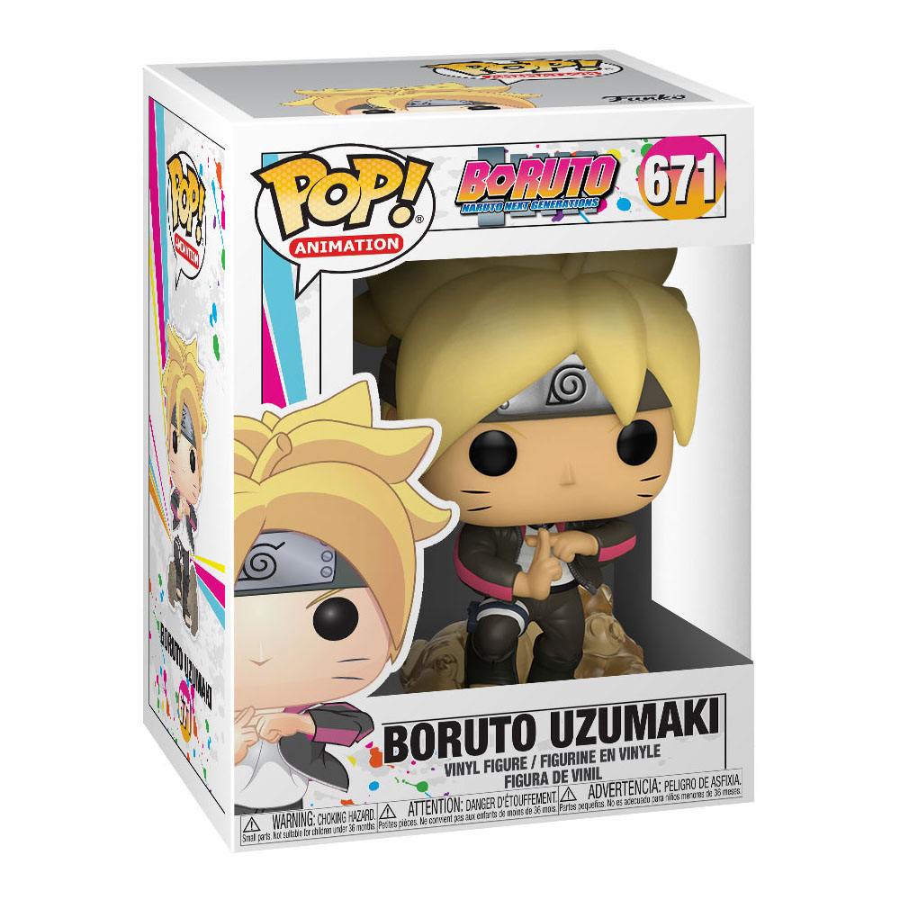 Boruto: Naruto Next Generations POP! Figura in vinile di animazione Boruto Uzumaki da 9 cm