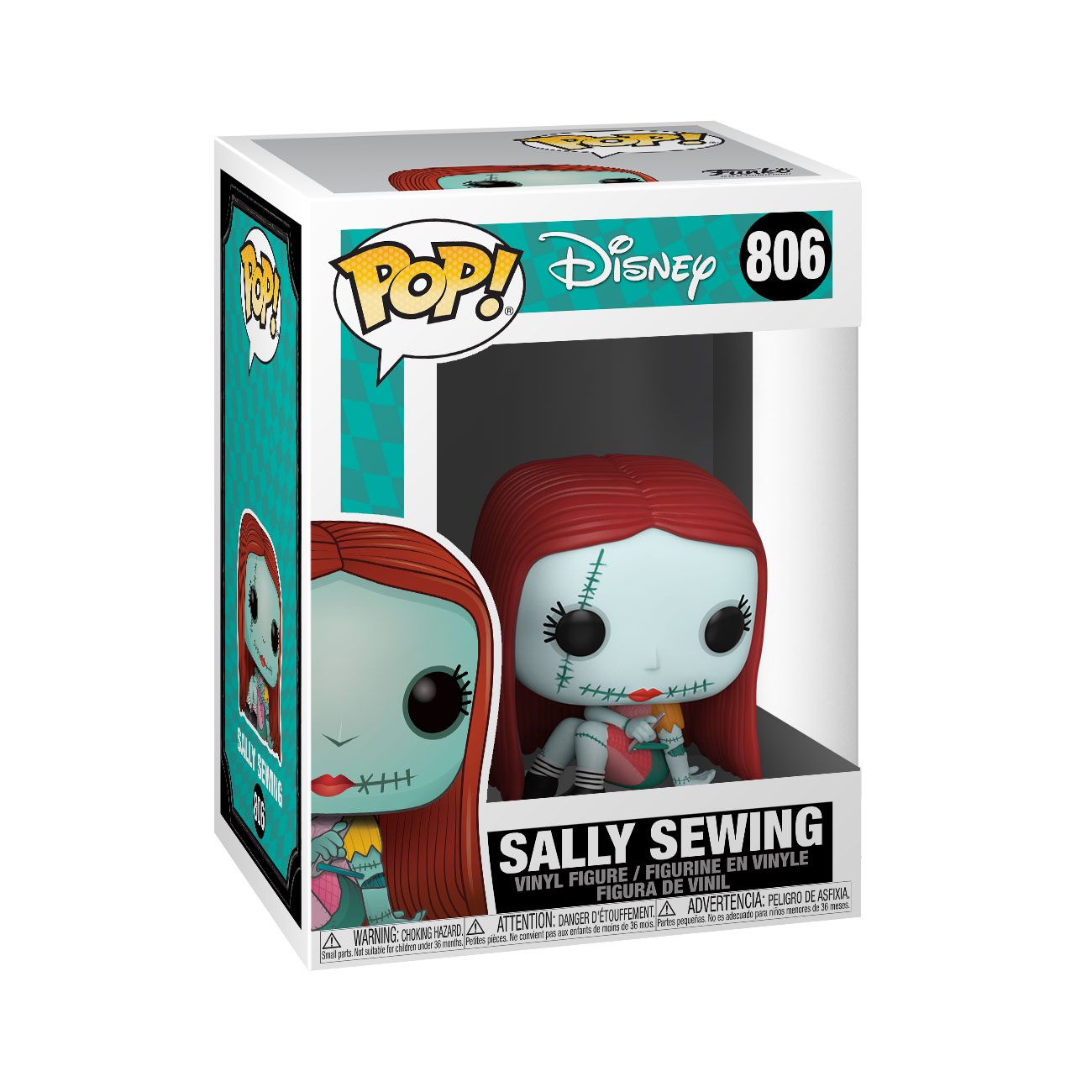 Incubo prima di Natale POP! Figura in vinile Disney Sally che cuce 9 cm