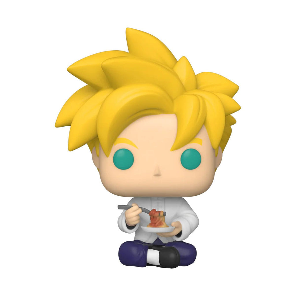 Dragon Ball Z POP! Figura in vinile di animazione Super Saiyan Gohan con spaghetti 9 cm