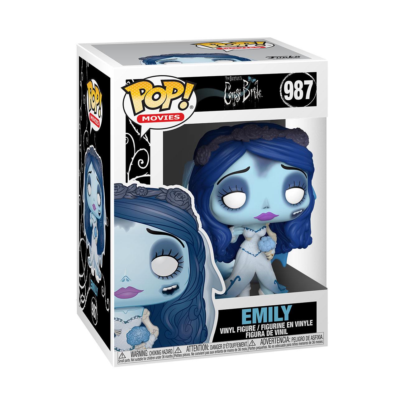 La sposa cadavere POP! Figura in vinile di Emily, 9 cm