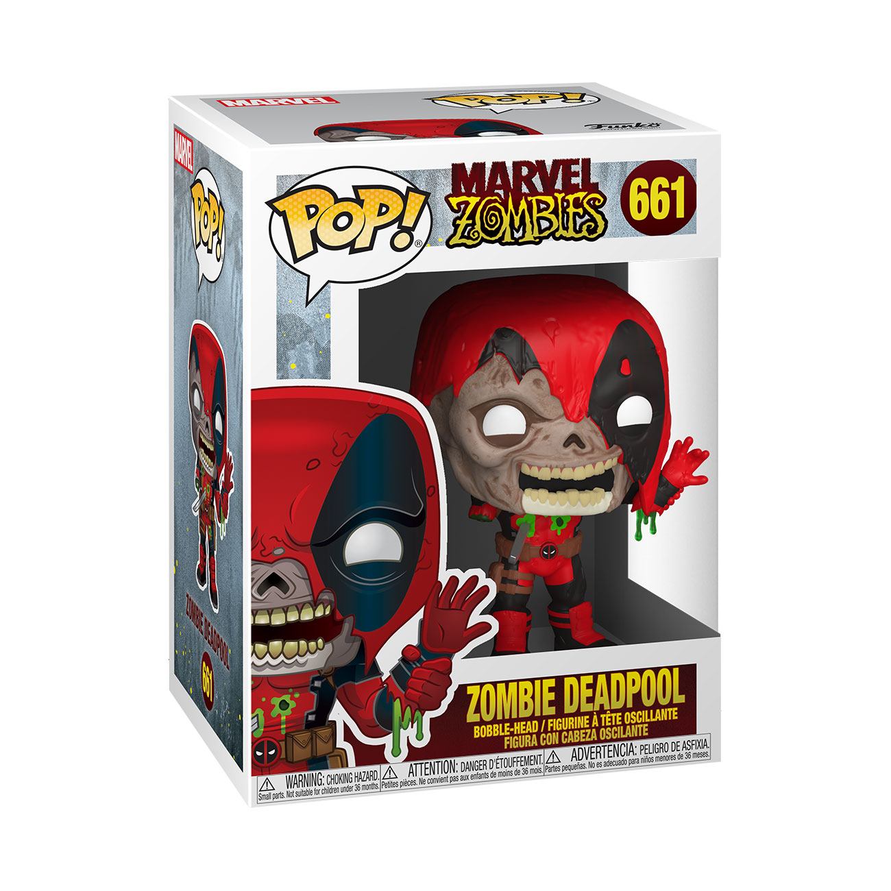 Marvel POP! Zombie Deadpool Vinyl Figure 9 cm