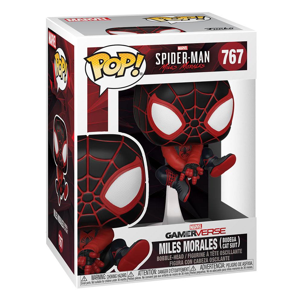 POP! di Spider-Man della Marvel Figura in vinile di Miles Morales Bodega Suit 9 cm