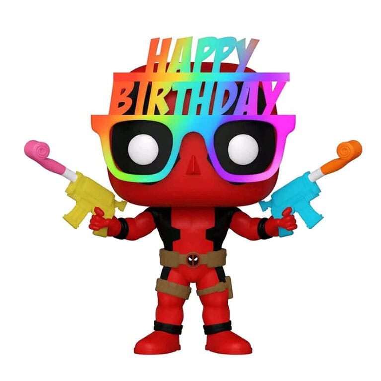Deadpool POP! Vinyl Figure Marvel 30th Anniversary Glasses Deadpool 9 cm