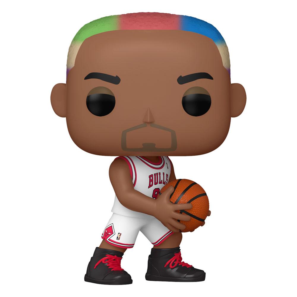 NBA Legends POP! Dennis Rodman (Bulls Home) Sports Vinyl Figure 9cm