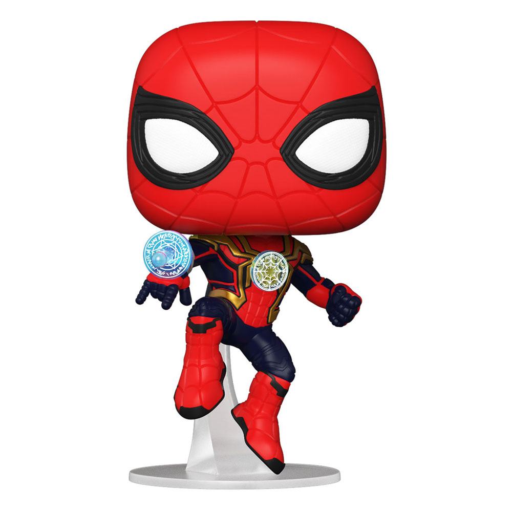 Spider-Man: No Way Home POP! Figura in vinile Spider-Man (tuta integrata) 9 cm