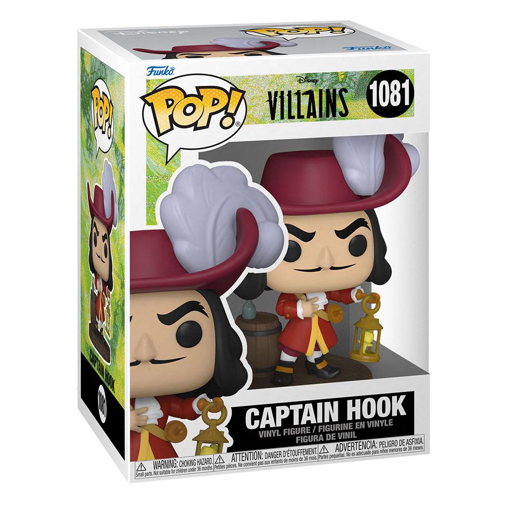 Disney: i cattivi POP! Disney Vinyl Figure Capitan Uncino 9 cm