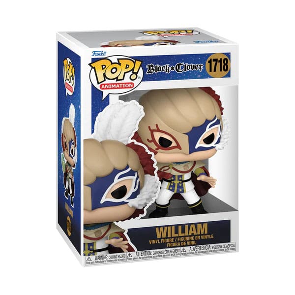 Trifoglio Nero POP! Figura in vinile di animazione William 9 cm