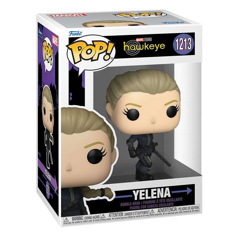 Hawkeye POP! Heroes Vinyl Figures 9 cm Yelena Assortment 9cm
