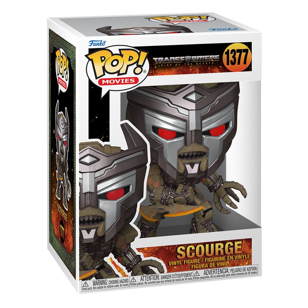 Transformers: L'ascesa delle bestie POP! Figura in vinile del film Scourge 9 cm