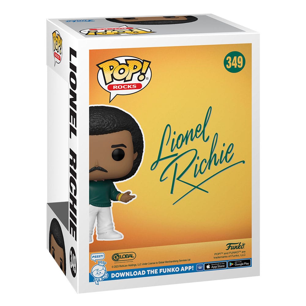 Lionel Richie POP! Figura in vinile Rocks 9 cm