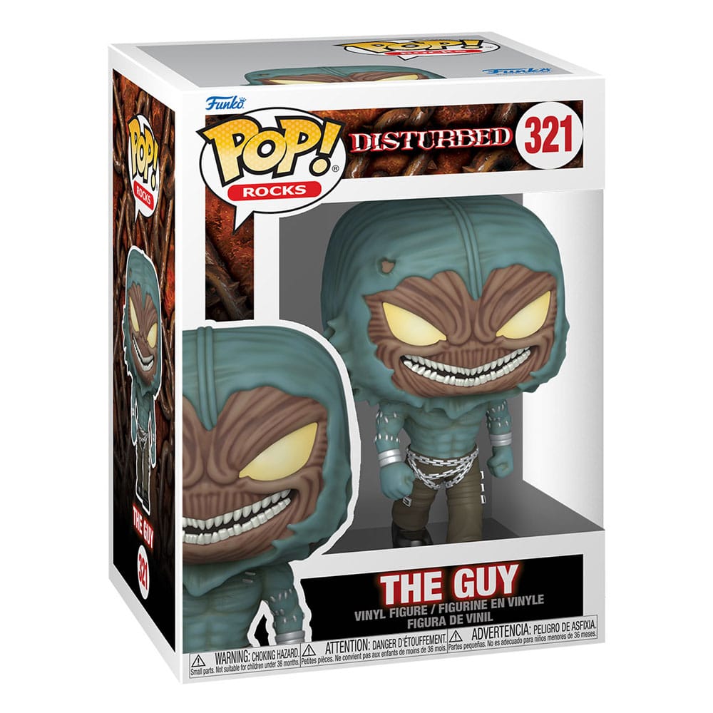 POP disturbato! Figura in vinile Rocks The Guy 9 cm