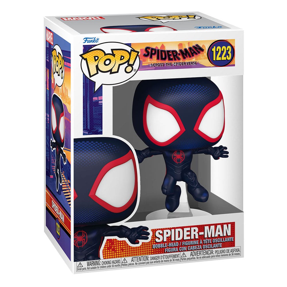 Spider-Man: Across the Spider-Verse POP! Movies Spider-Man Vinyl Figure 9 cm