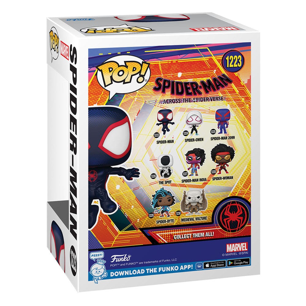 Spider-Man: Across the Spider-Verse POP! Movies Spider-Man Vinyl Figure 9 cm