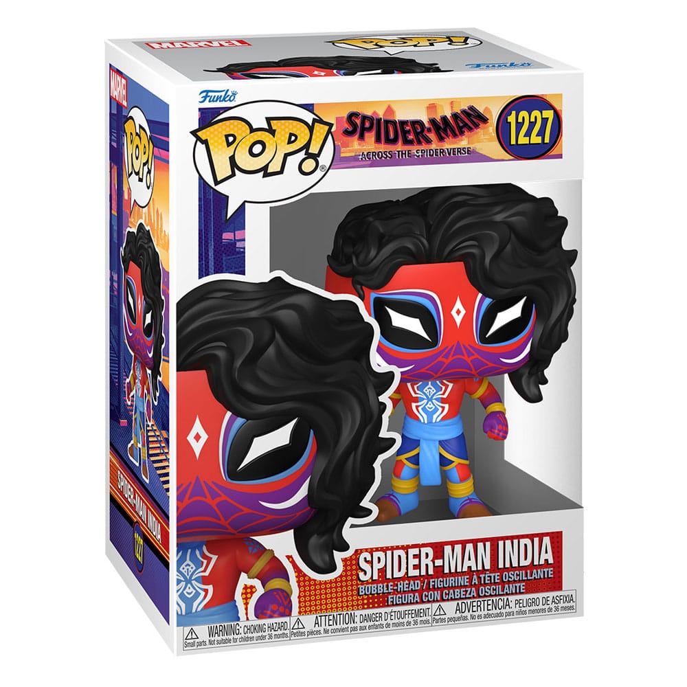 Spider-Man: Across the Spider-Verse POP! Movies Spider-Man India Vinyl Figure 9cm