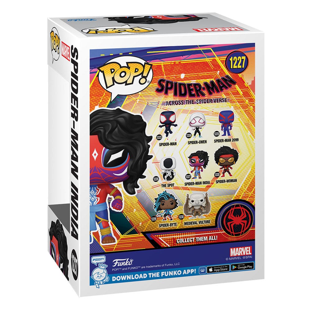 Spider-Man: Across the Spider-Verse POP! Movies Spider-Man India Vinyl Figure 9cm