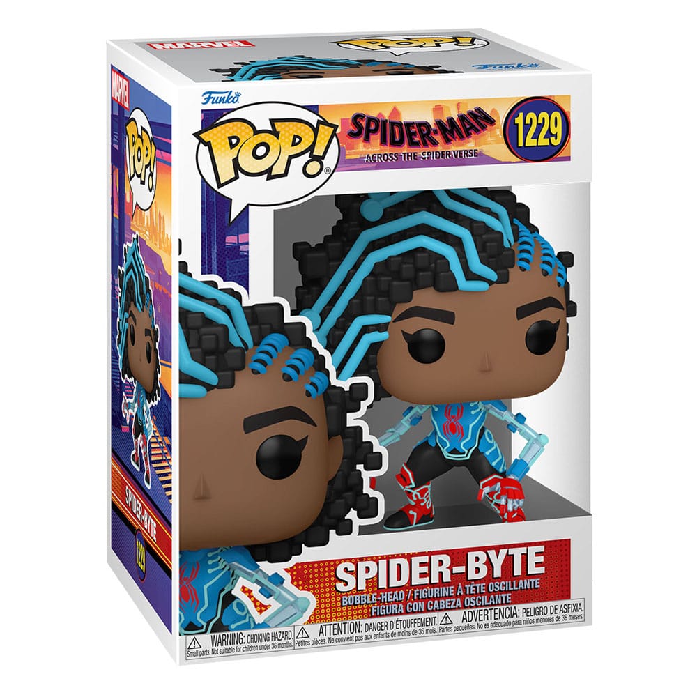 Spider-Man: Across the Spider-Verse POP! Movies Vinyl Figure Spider-Byte 9 cm