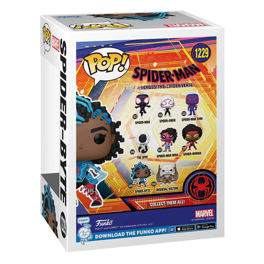 Spider-Man: Across the Spider-Verse POP! Movies Vinyl Figure Spider-Byte 9 cm