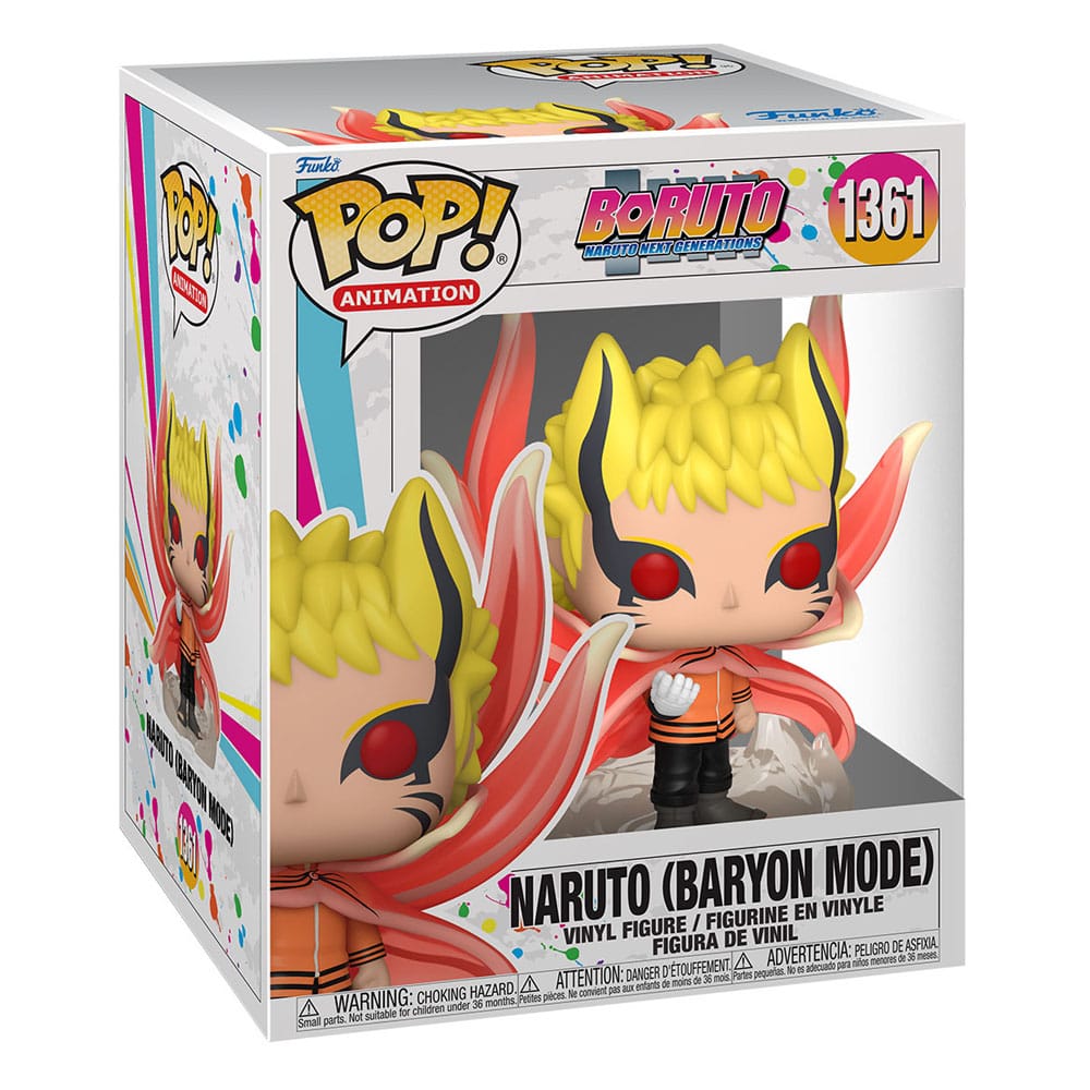 Boruto - Naruto Next Generations Super Sized POP! Baryon Naruto Vinyl Figure 15 cm