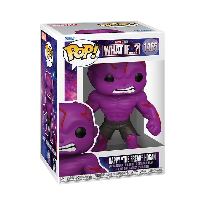 Cosa succede se...? POP! Figura in vinile di animazione Happy The Freak Hogan 9 cm