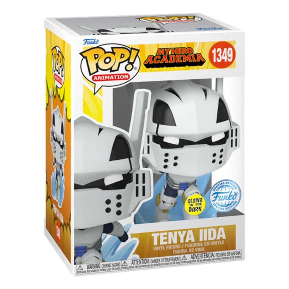 My Hero Academia POP! Figura in vinile di animazione Tenya (RBurst)(GW) esclusiva 9 cm