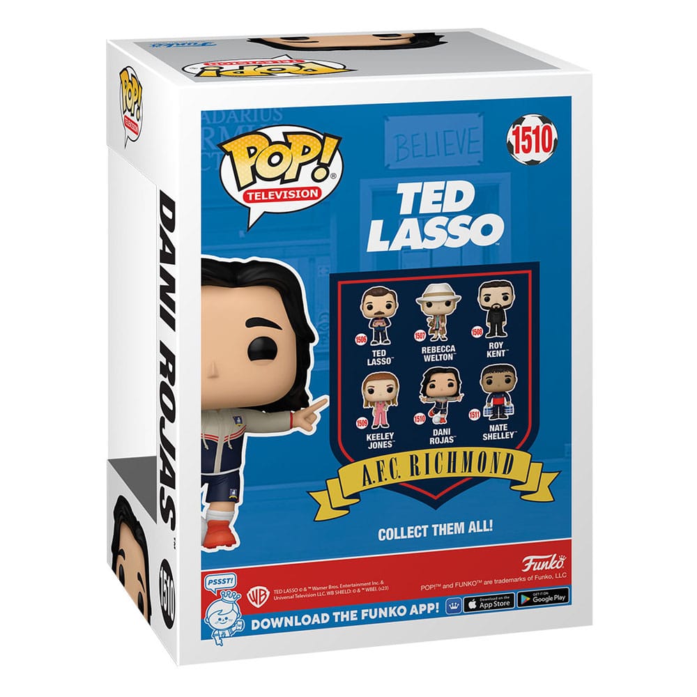 Ted Lasso POP! Figura in vinile TV Dani Rojas 9 cm