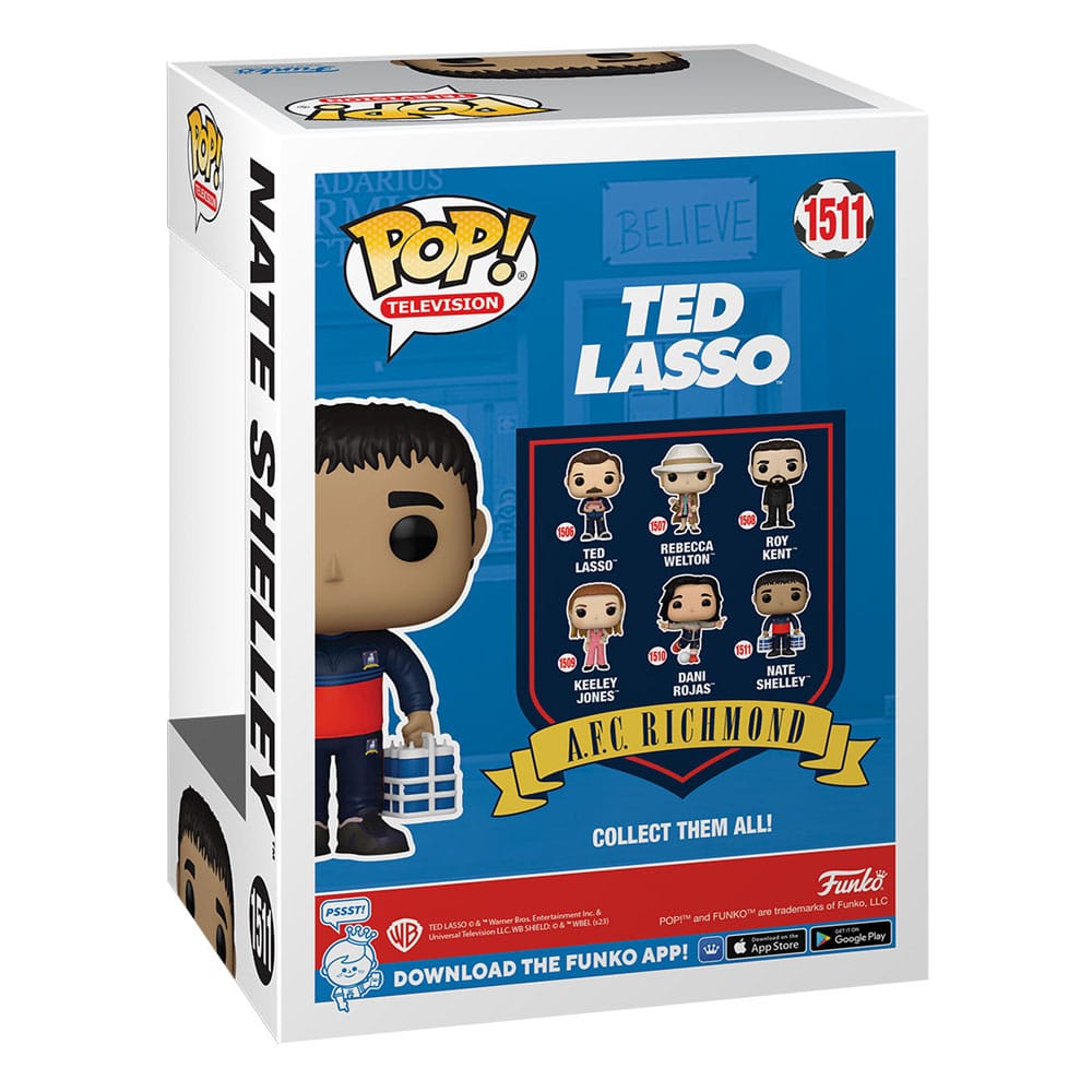Ted Lasso POP! Figura in vinile TV Nate con acqua 9 cm