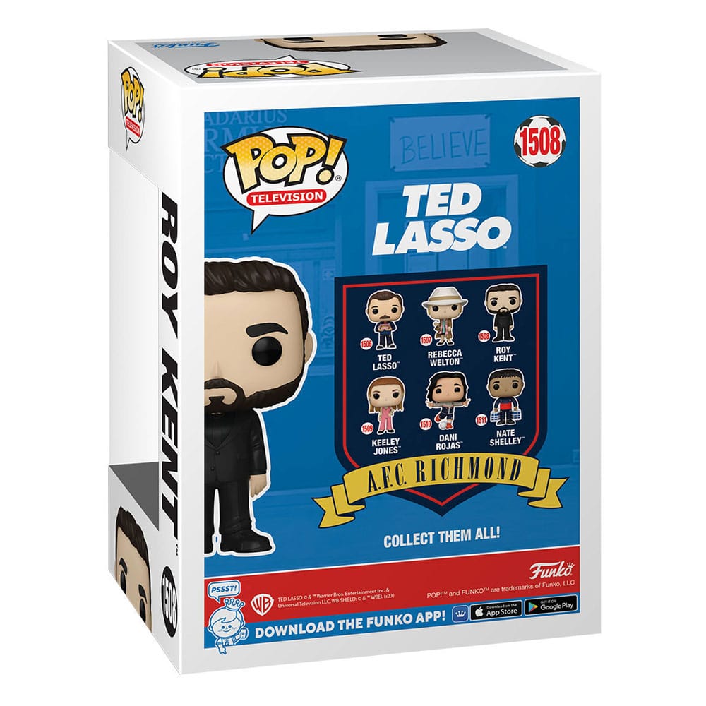 Ted Lasso POP! Figura in vinile TV Roy (tuta BK) 9 cm