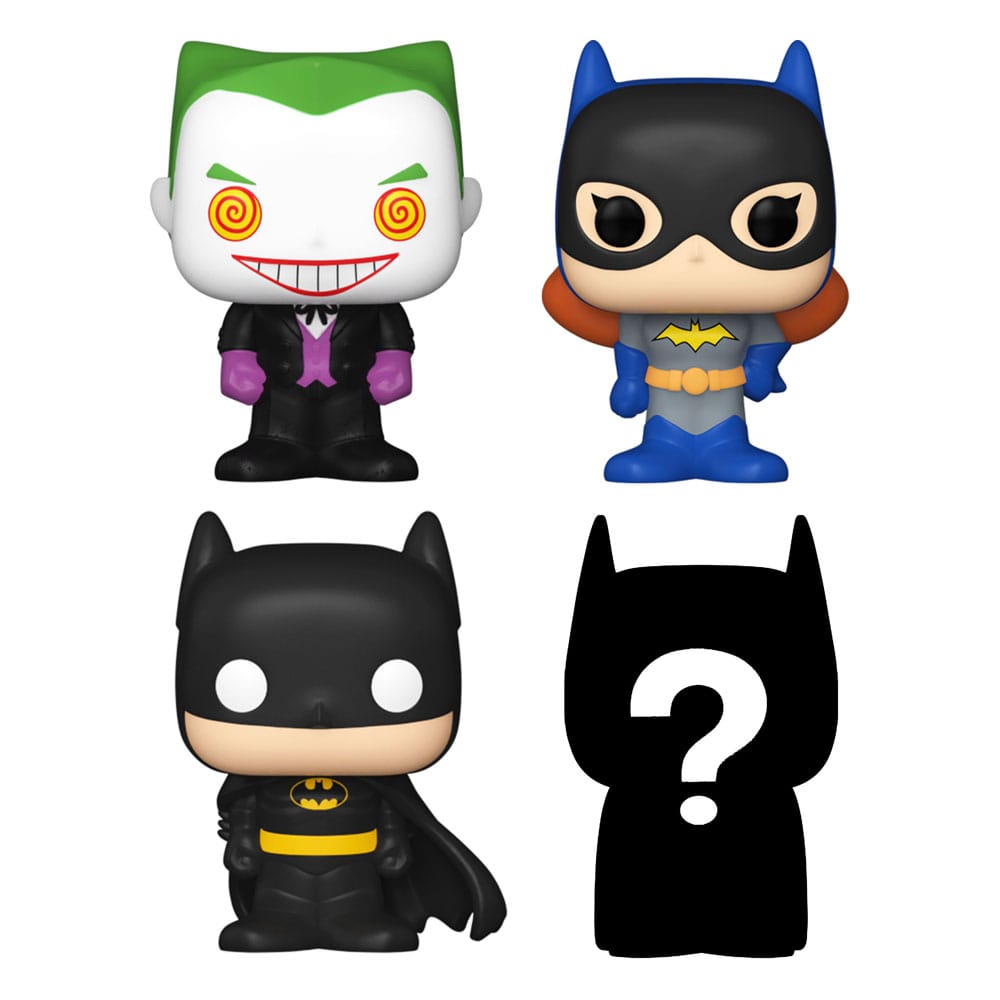 DC Bitty POP! Confezione da 4 personaggi in vinile Joker 2,5 cm