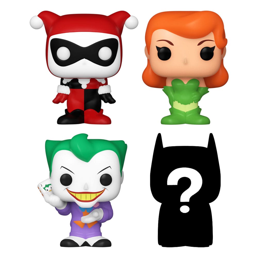 DC Bitty POP! Vinyl Figure 4-Pack Harley Quinn 2.5 cm