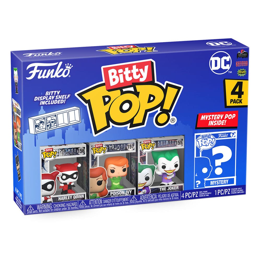 DC Bitty POP! Vinyl Figure 4-Pack Harley Quinn 2.5 cm