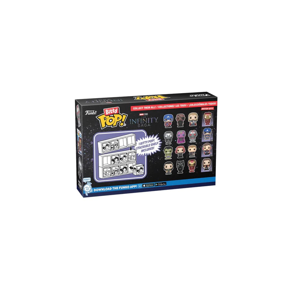 Marvel Bitty POP! Vinyl Figure 4-Pack Hulk 2.5 cm