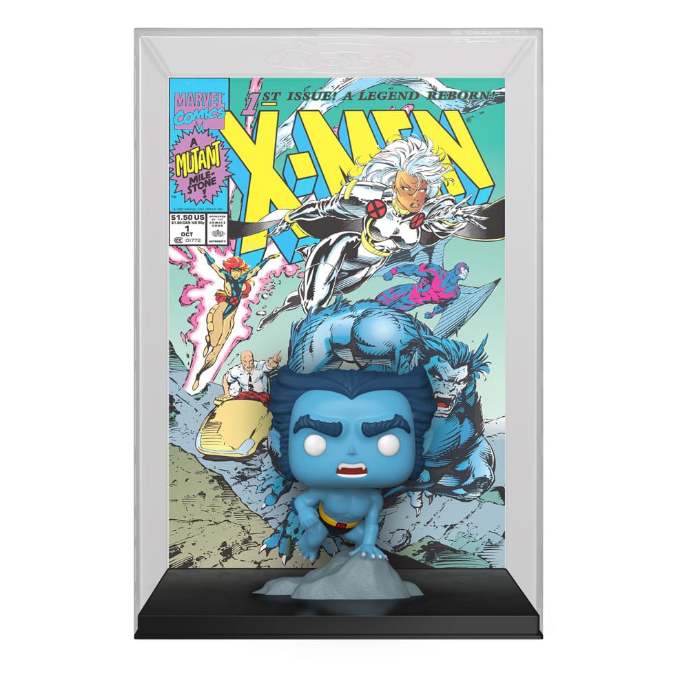 Marvel POP! Copertina del fumetto in vinile X-Men n. 1 (Bestia) 9 cm